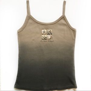 Ombré graphic camisole from Sanibel Island